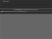 Tablet Screenshot of itual.com